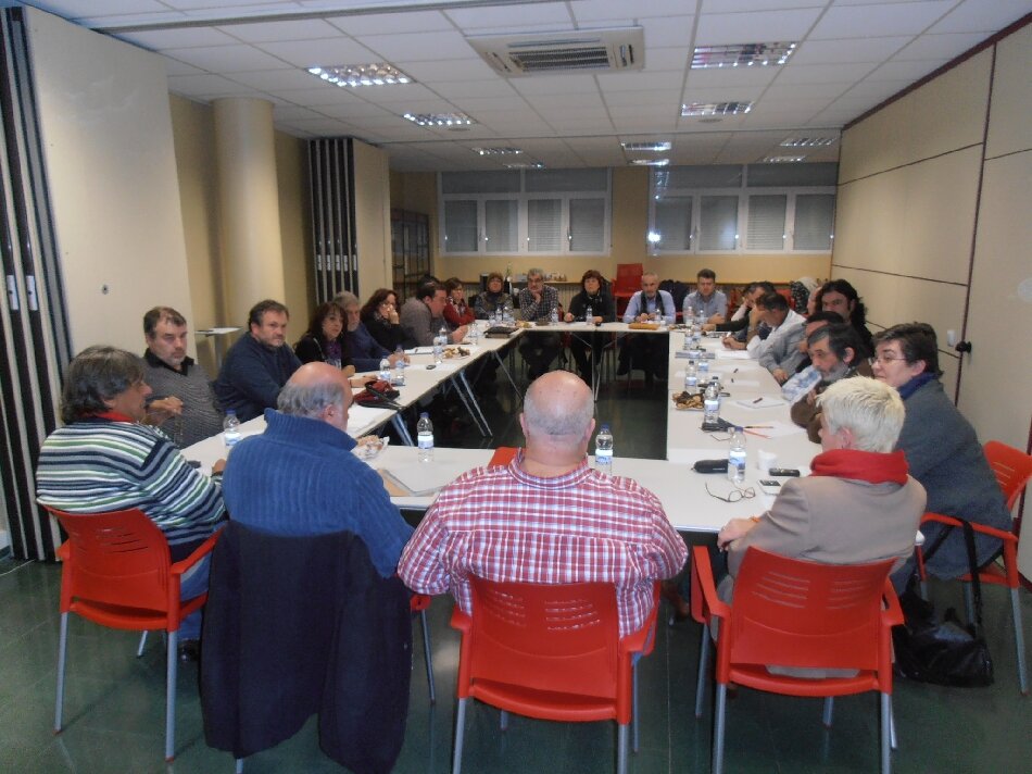 Reunión de zona CHTJ-TCM UGT en La Rioja 04.12.2013